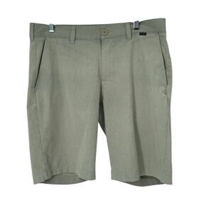 Travis Mathew Tan Lightweight Performance Casual Shorts Sz 32